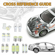 42Pcs Car Interior Combo LED Map Dome Door Trunk Light Bulbs White by salelink.co.nz