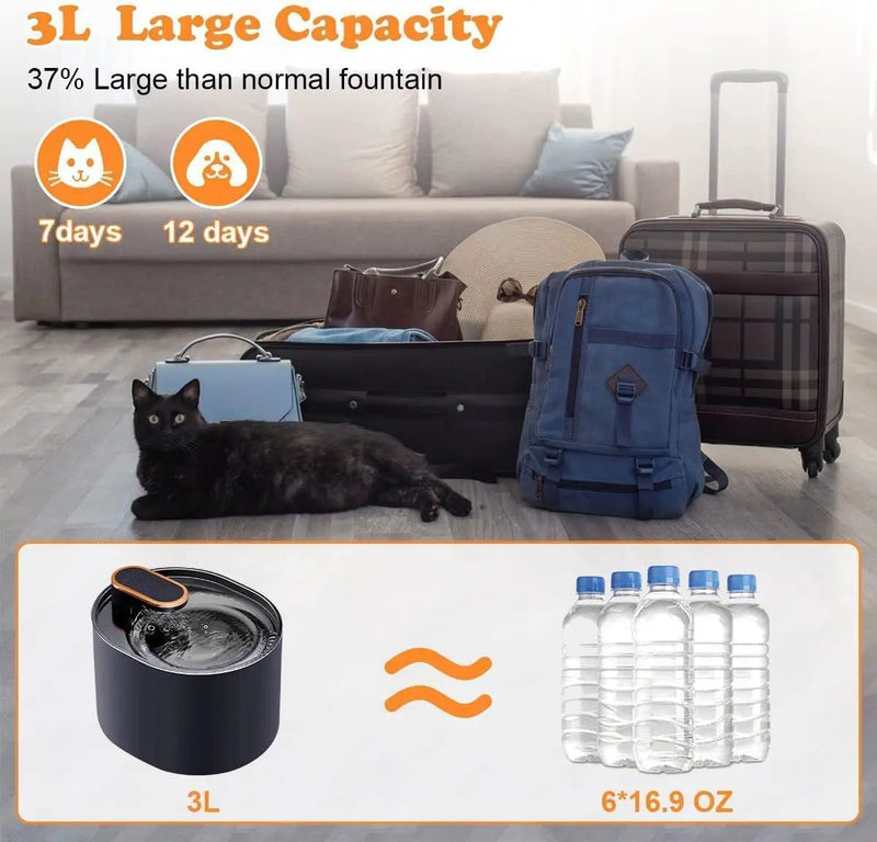 Cat Water Fountain 3L by salelink.co.nz