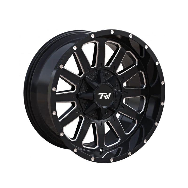 TW Triangle Gloss Black with Milled Accents by Magwarehouse.com