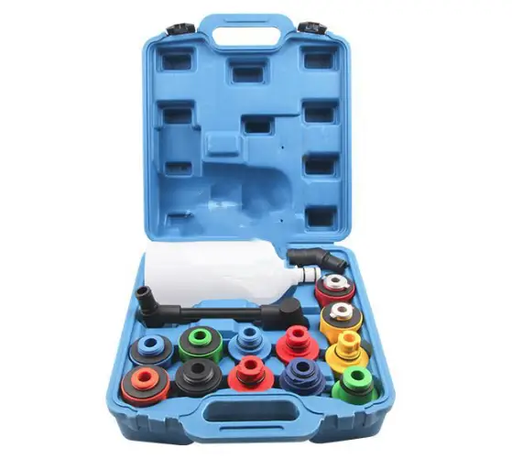 15PC Oil Funnel and Adapter Engine Oil Filler Set by salelink.co.nz
