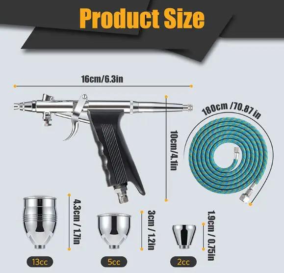Trigger Air Brush Spray Gun Kit by salelink.co.nz
