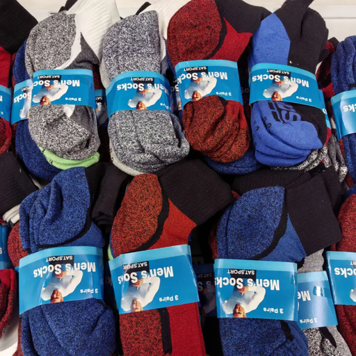 High Performance Sport Socks (12 Pairs) Size 6-10, Random Colour by dealonline.co.nz