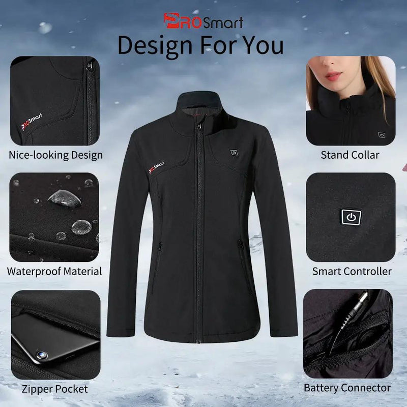 Womens Heated Jacket - XL, with Battery and Charger by salelink.co.nz