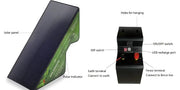 Solar Powered Electric Fence Energiser X-Stop 2Km Range by salelink.co.nz