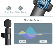 Microphone Dual Lapel Microphone for iPhone Ipad Android Pc by salelink.co.nz