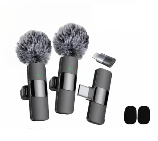 Microphone Dual Lapel Microphone for iPhone Ipad Android Pc by salelink.co.nz