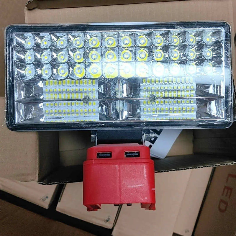 8 Inch LED Work Light Fits Milwaukee 18V Battery by salelink.co.nz