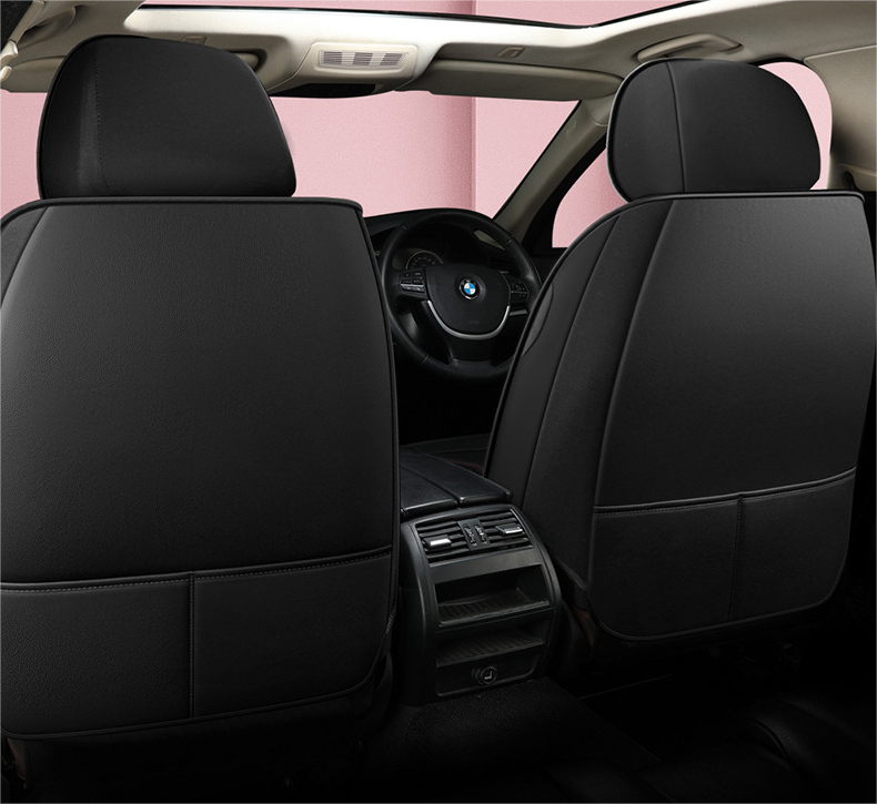 Sport Style Synthetic Linen/Flax Breathable Bucket Car Seat Covers Full Set by dealonline.co.nz