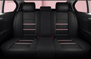 Sport Style Synthetic Linen/Flax Breathable Bucket Car Seat Covers Full Set by dealonline.co.nz