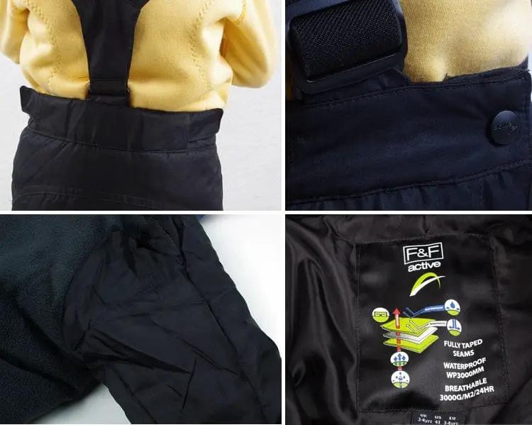 dealonline.co.nz dealonline.co.nz Kids Ski Jacket And Snow Pants Set Waterproof Windproof Winter Outfit Kids Waterproof Ski Jacket And Snow Pants Set