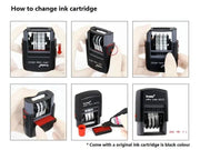 Self-Inking 1-Line Date Stamp - 20X3.8MM by dealonline.co.nz