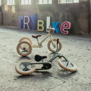 Cream Vintage Balance Bike & Trike – Trybike Steel | Balance Bike NZ by Curious Moonbeam