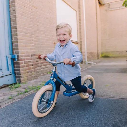 Blue Vintage Balance Bike & Trike – Trybike | Balance Bike NZ by Curious Moonbeam