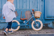 Blue Vintage Balance Bike & Trike – Trybike | Balance Bike NZ by Curious Moonbeam