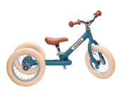 Blue Vintage Balance Bike & Trike – Trybike | Balance Bike NZ by Curious Moonbeam