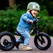 Black Balance Bike & Trike – Trybike | Balance Bike NZ by Curious Moonbeam