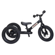 Black Balance Bike & Trike – Trybike | Balance Bike NZ by Curious Moonbeam