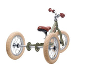 Green Vintage Balance Bike & Trike – Trybike | Balance Bike NZ by Curious Moonbeam