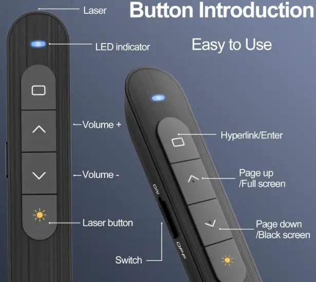 Presentation Clicker Laser Pointer by salelink.co.nz