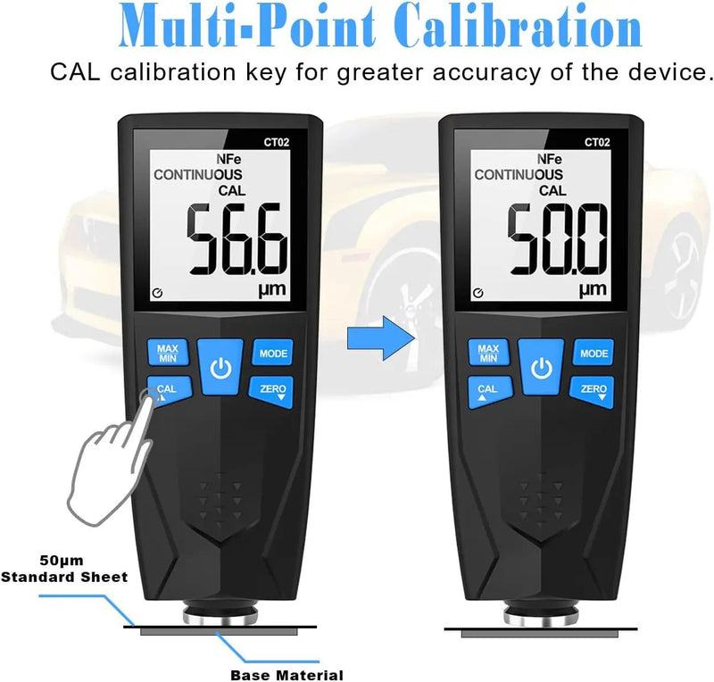 Automotive Coating Thickness Gauge Tester by salelink.co.nz