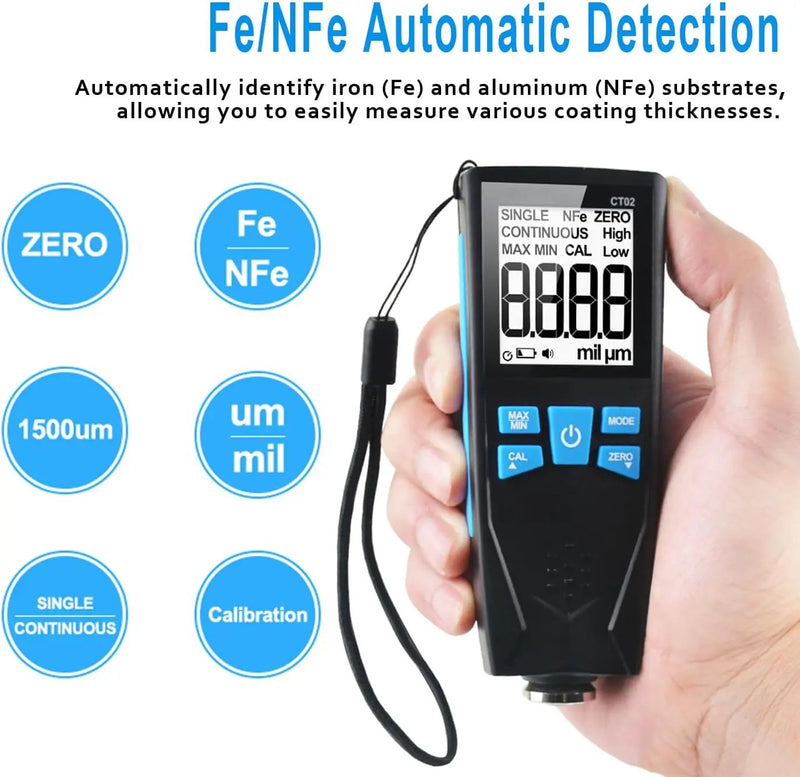 Automotive Coating Thickness Gauge Tester by salelink.co.nz