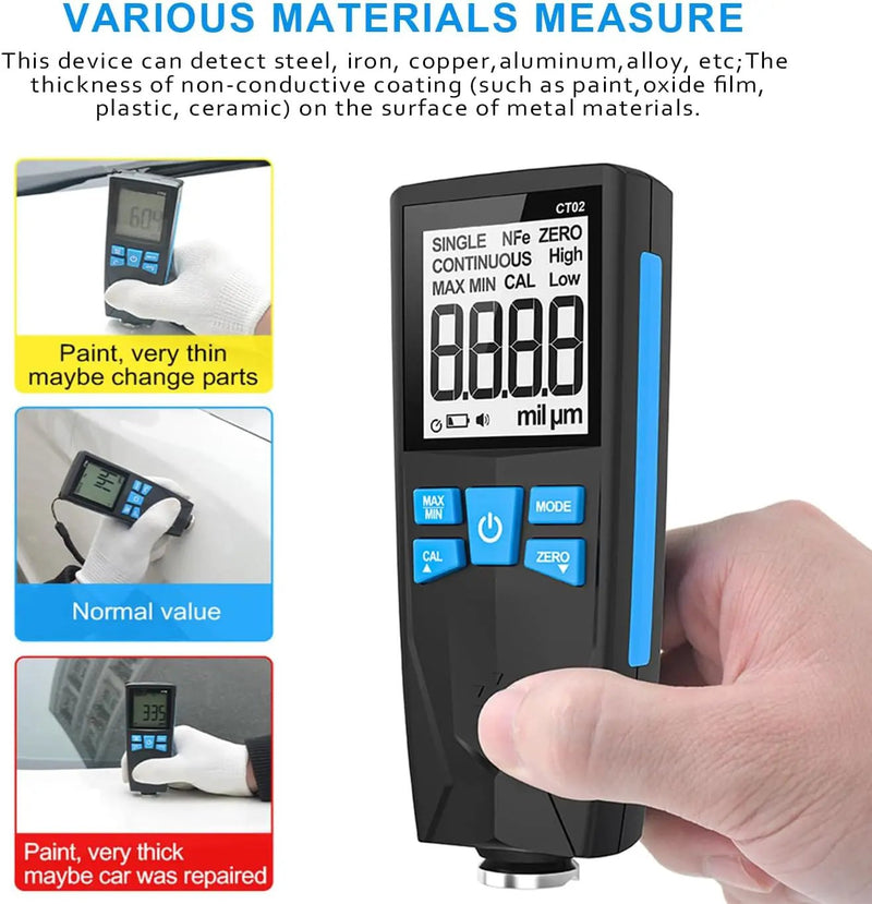 Automotive Coating Thickness Gauge Tester by salelink.co.nz