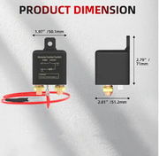 12V DC 200A Remote Battery Disconnect Switch Isolator Wireless for Car Truck RV by salelink.co.nz