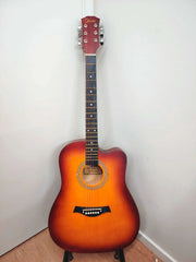 ORANGE 38" Wooden Acoustic Guitar by dealonline.co.nz