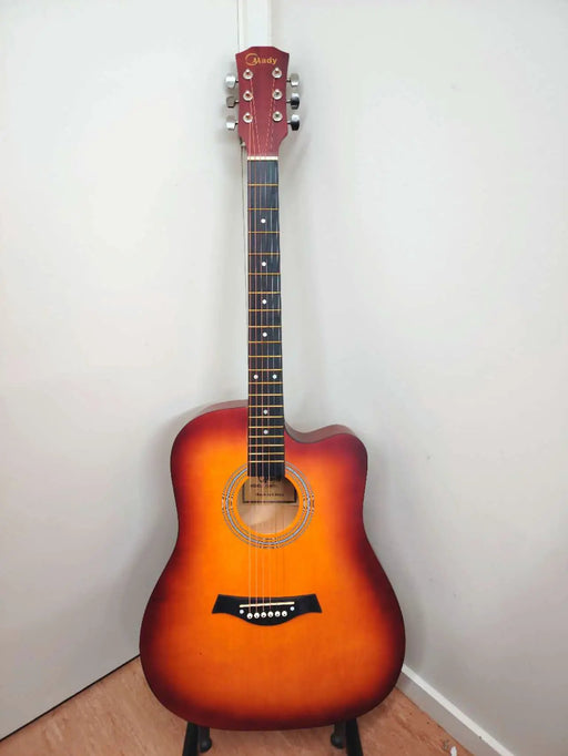 ORANGE 38" Wooden Acoustic Guitar by dealonline.co.nz