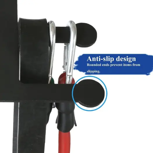 Resistance Rack Band Storage Hanger Gym Equipment Organizer Pull Up Bands Jump Ropes, Storage Rack by salelink.co.nz
