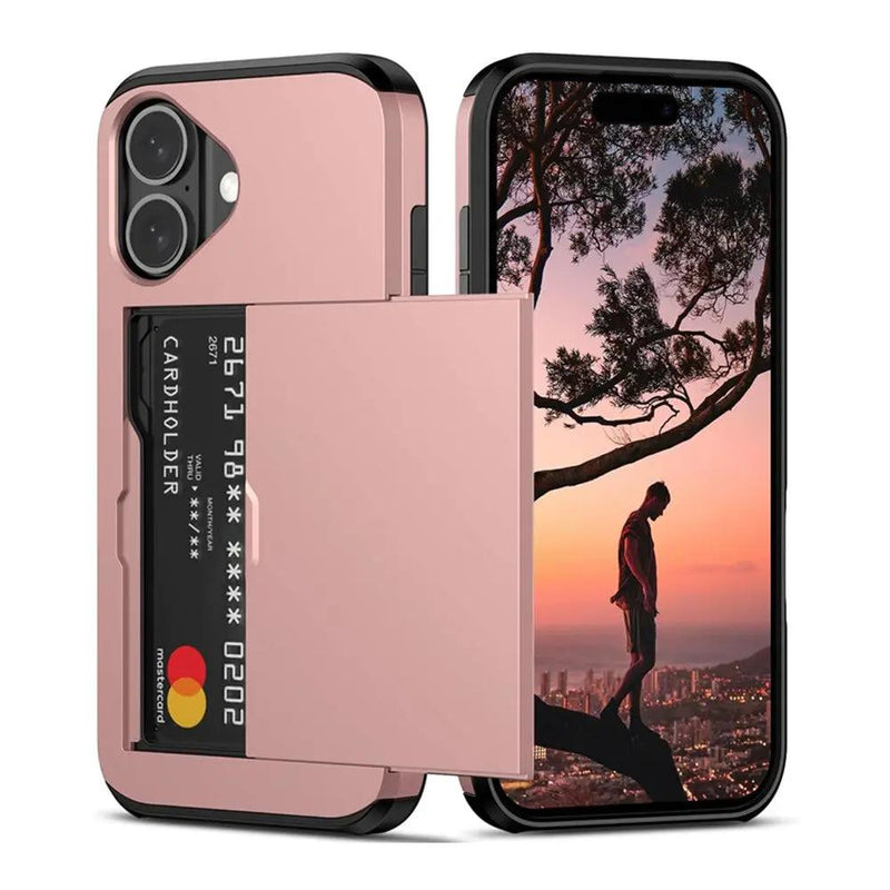iPhone 17 Case Card Slots Holder by salelink.co.nz