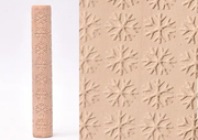 Textured Roller for Clay Pottery - Wood Embossed Rod Clay Pottery Sculpture Tools by Resin Art NZ