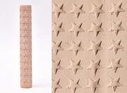 Textured Roller for Clay Pottery - Wood Embossed Rod Clay Pottery Sculpture Tools by Resin Art NZ