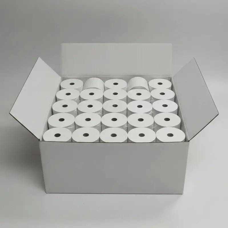 dealonline.co.nz dealonlinenz (50 Rolls) 80mm x 80mm Thermal Paper Receipt Rolls 65m/roll 80mm x 80mm Thermal Receipt Paper 65m Rolls