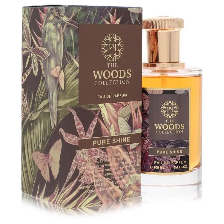 Brands HD Eau De Parfum Spray (Unisex) The Woods Collection Pure Shine Eau De Parfum Spray (Unisex) by The Woods Collection 100 ml The Woods Collection Pure Shine Eau De Parfum Spray (Unisex) by The Woods Collection 100 ml