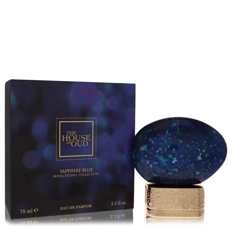 Brands HD Eau De Parfum Spray (Unisex) The House Of Oud Sapphire Blue Eau De Parfum Spray (Unisex) by The House Of Oud 75 ml The House Of Oud Sapphire Blue Eau De Parfum Spray (Unisex) by The House Of Oud 75 ml