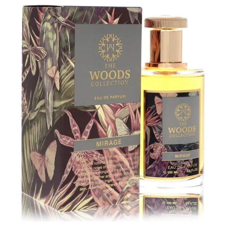 Brands HD Eau De Parfum Spray (Unisex) The Woods Collection Mirage Eau De Parfum Spray (Unisex) by The Woods Collection 100 ml The Woods Collection Mirage Eau De Parfum Spray (Unisex) by The Woods Collection 100 ml