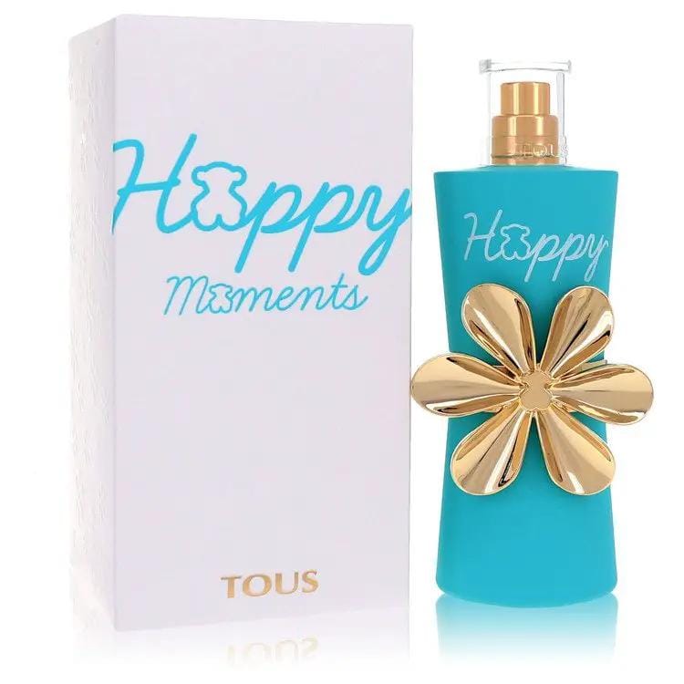 Brands HD Eau De Toilette Spray Tous Happy Moments Eau De Toilette Spray by Tous 90 ml Tous Happy Moments Eau De Toilette Spray by Tous 90 ml