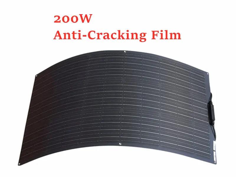 200W Flexible Solar Panel Anti-Cracking Film by salelink.co.nz