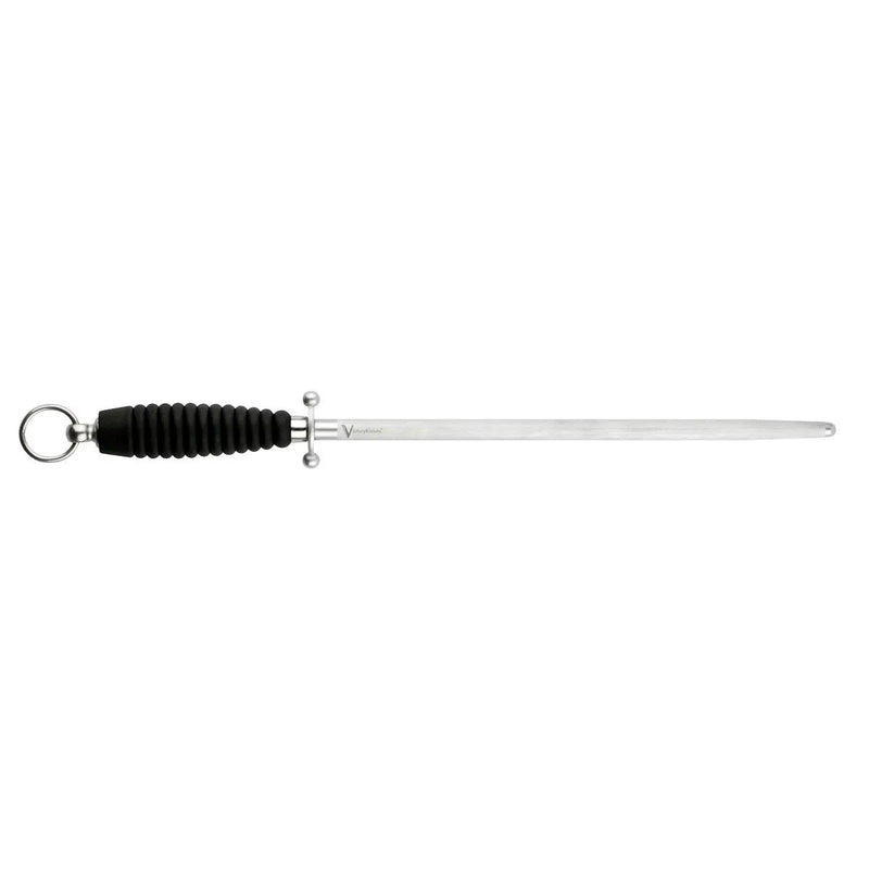 FLUGEL 305 FINE 30 cm - No. 4 Steel Pro Range - Black by Victory Knives
