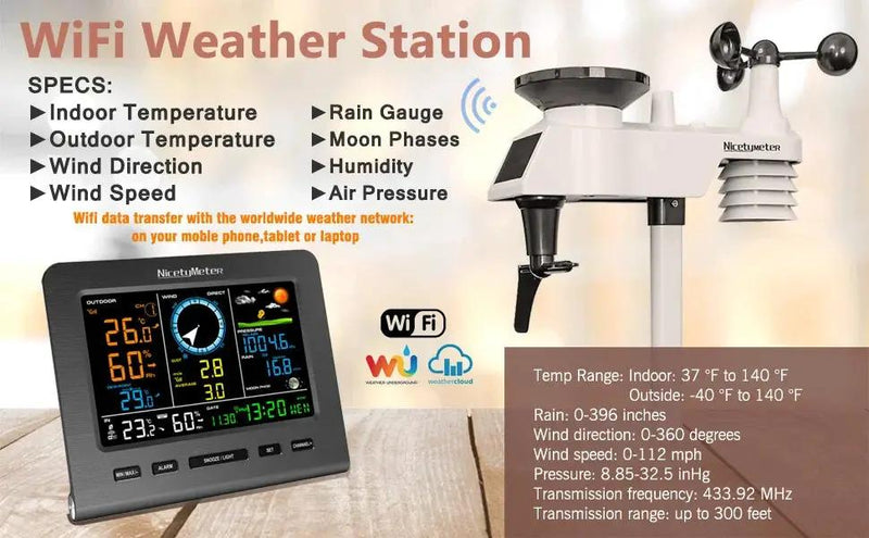 Wireless Weather Station by salelink.co.nz