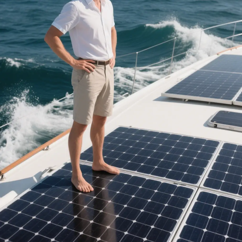 200W Flexible Solar Panel Anti-Cracking Film by salelink.co.nz