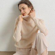 Women's 100% Merino Wool Turtleneck Sweater - Slim Fit, High Neck | Autumn Winter Layering by Mead's Supply & Equipment Outfitters limited
