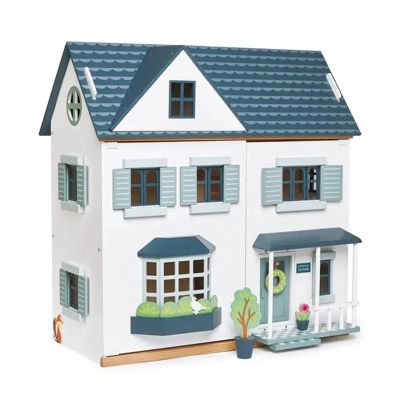 Dovetail Doll House - Tender Leaf Toys | Large Wooden Doll House NZ by Curious Moonbeam