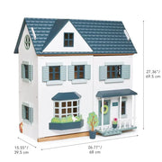Dovetail Doll House - Tender Leaf Toys | Large Wooden Doll House NZ by Curious Moonbeam