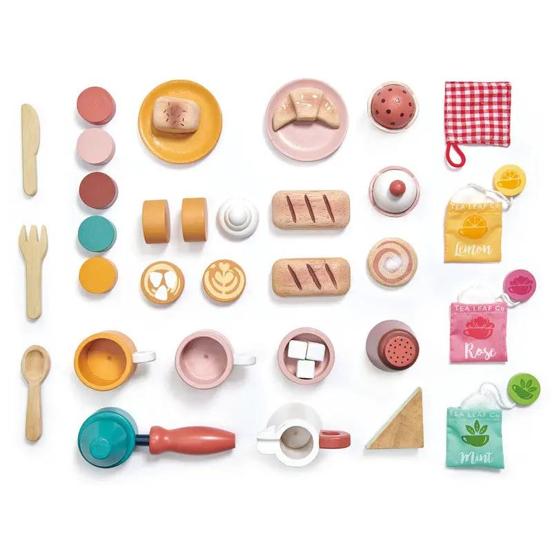 Mini Chef Bird’s Nest Café Wooden Playset - Tender Leaf Toys | Pretend Play NZ by Curious Moonbeam