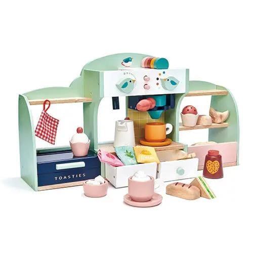 Mini Chef Bird’s Nest Café Wooden Playset - Tender Leaf Toys | Pretend Play NZ by Curious Moonbeam