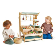 General Store Market Stall - Tender Leaf Toys | Pretend Play Toys by Curious Moonbeam