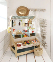 General Store Market Stall - Tender Leaf Toys | Pretend Play Toys by Curious Moonbeam