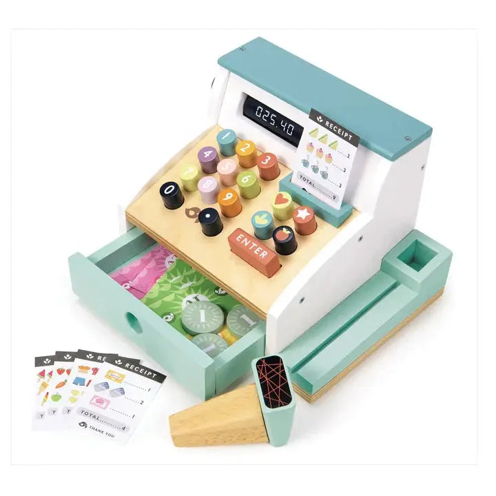 General Store Till - Tender Leaf Toys | Wooden Toy NZ by Curious Moonbeam
